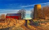 Farm Lane At Sunrise_08660